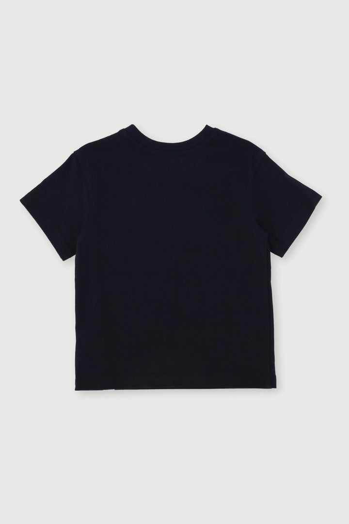 Pre-Boys Short Sleeve Hot Wheels Tee - Black