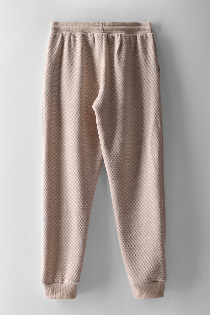 Boys Textured Lightweight Jogger - Stone
