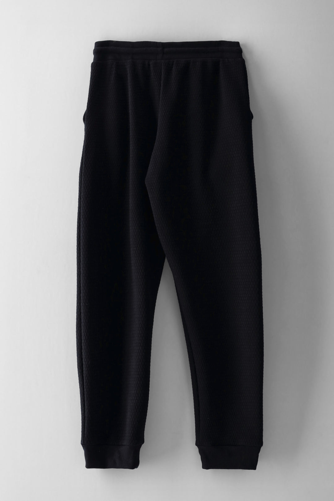 Boys Textured Lightweight Jogger - Black