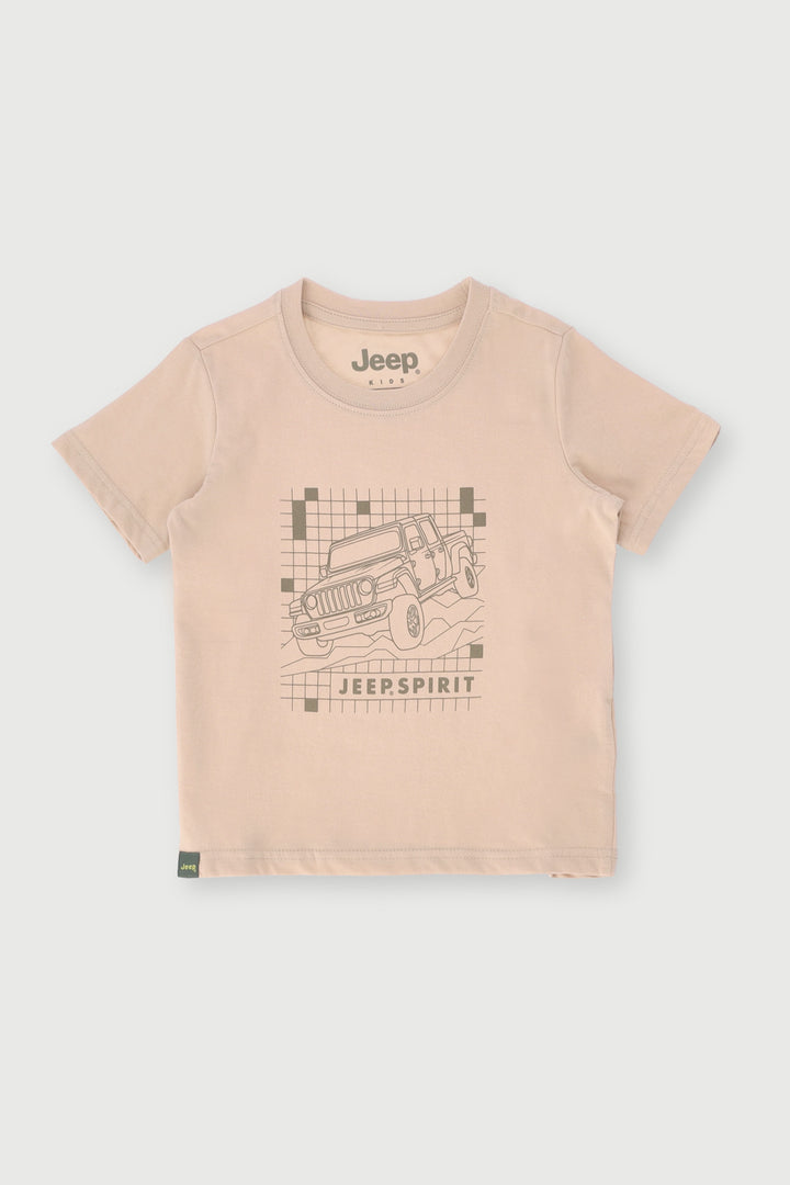 Pre-Boys Fashion Tee - Stone