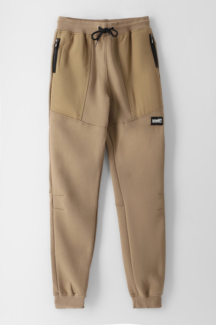 Boys Kyran Fashion Track Pants - Khaki