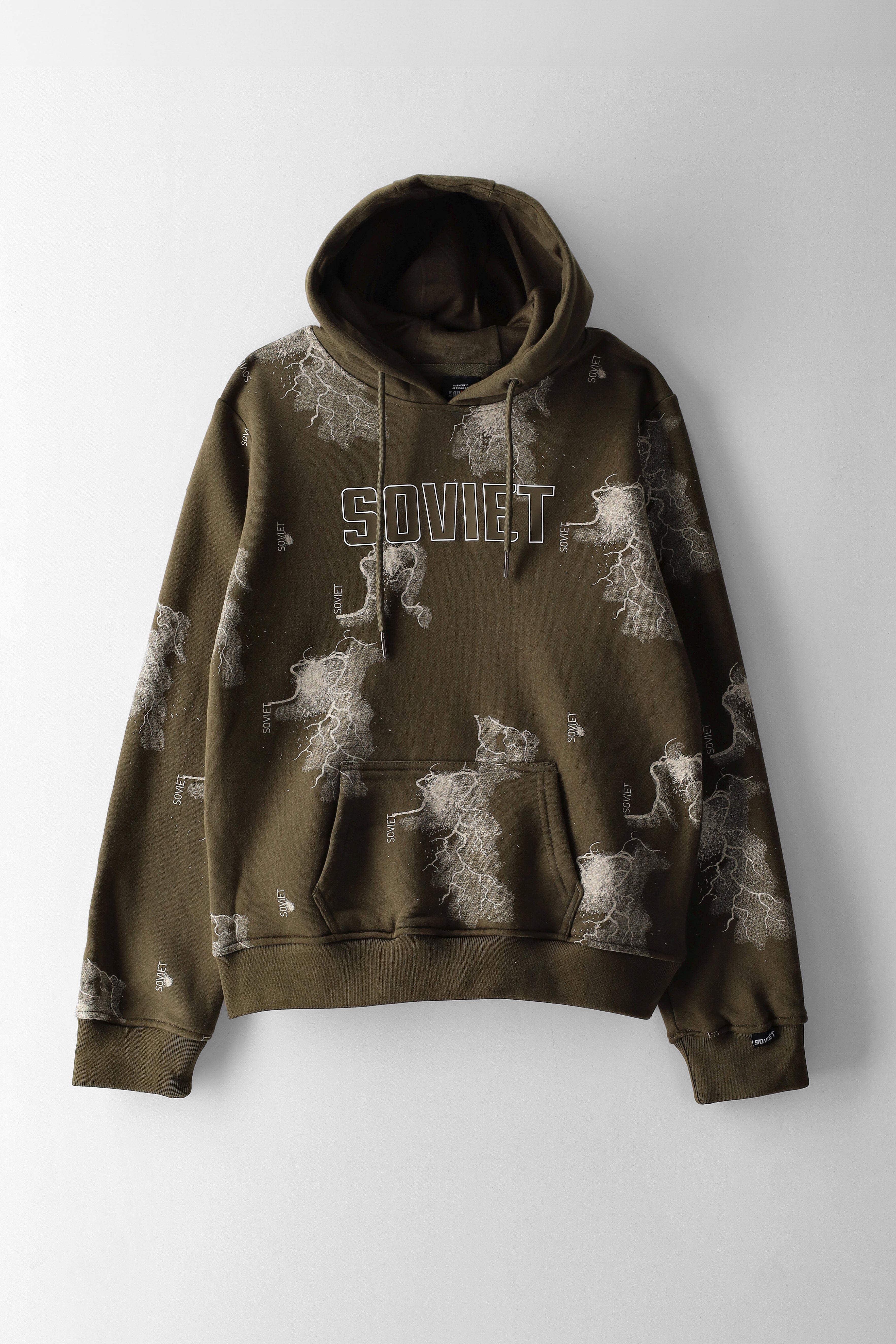 Kohjiya mikado lj 着用　pop_ur_shit hoodie Boys Boys Zion Printed Pull Over Hoody - Olive – Edgars