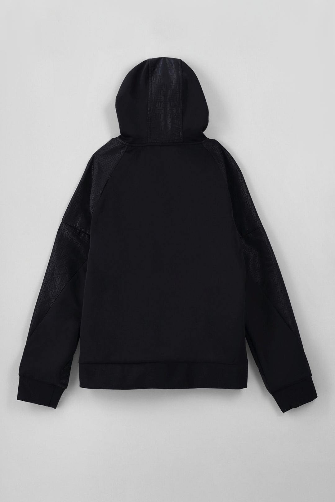 Boys Finlay Zip Through Hoody - Black