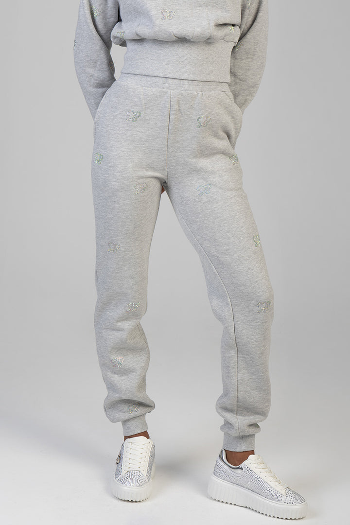 Bling Jogger - Grey Melange