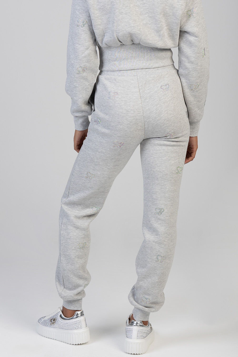 Bling Jogger - Grey Melange
