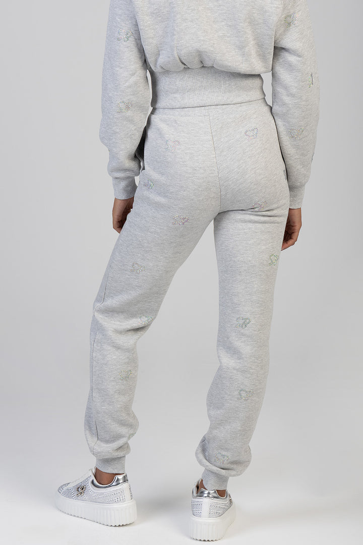 Bling Jogger - Grey Melange