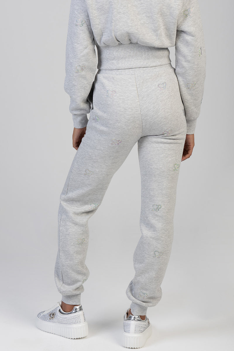 Bling Jogger - Grey Melange