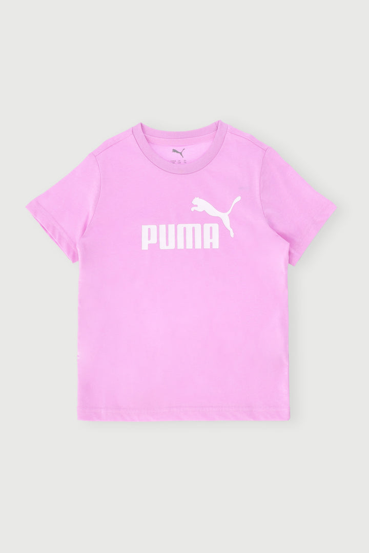 Pre-Girls Essential No.1 Logo Tee - Mauve