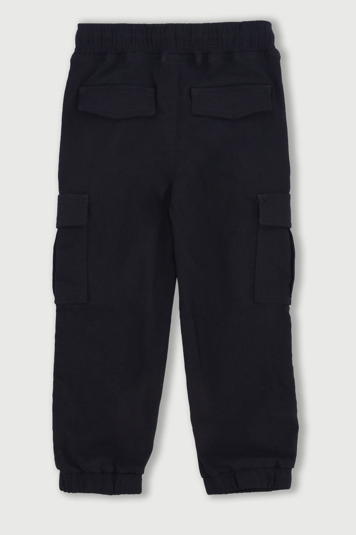 Pre-Boys Fleece Lined Jogger - Black