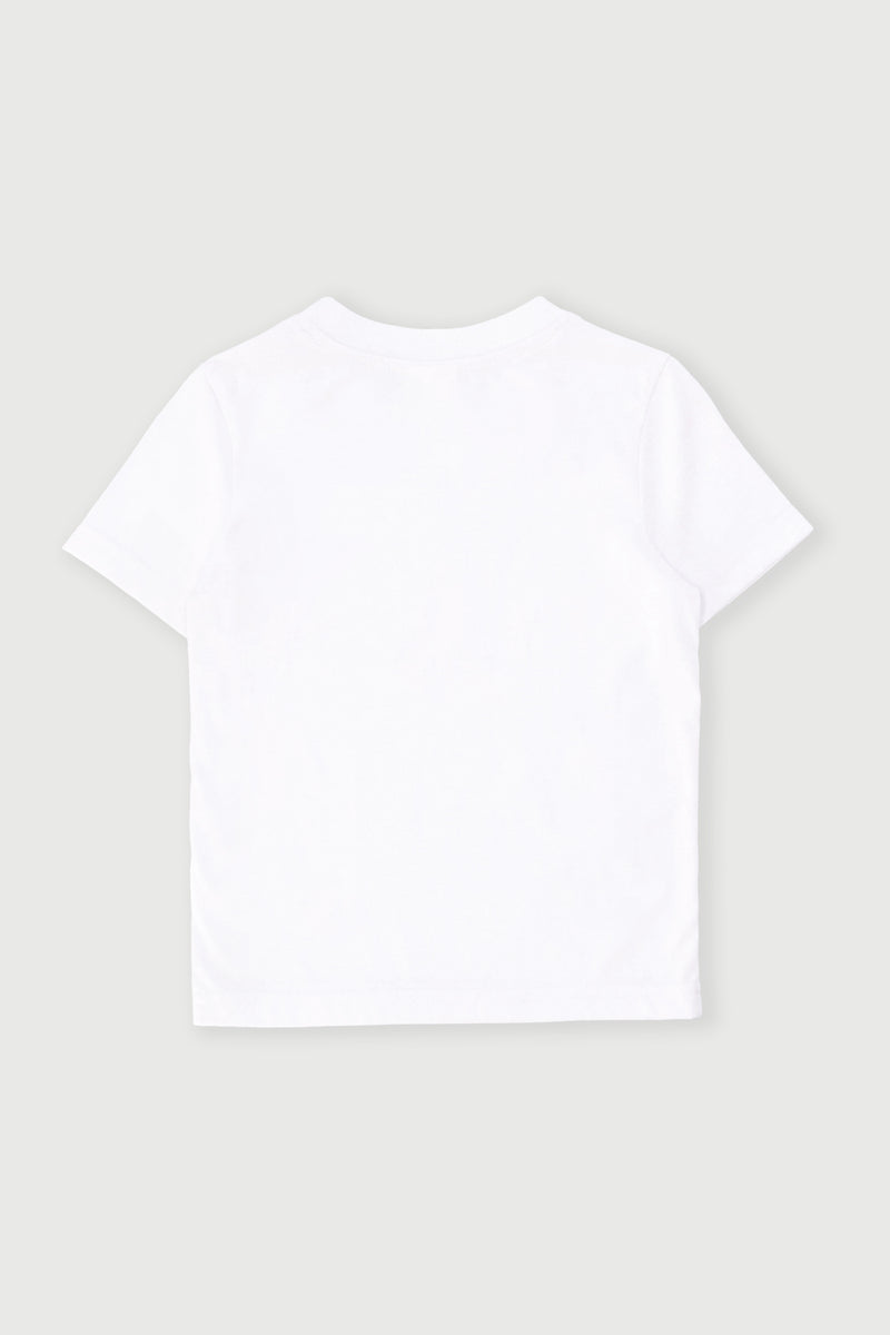 Pre-Boys Plain Tee - White