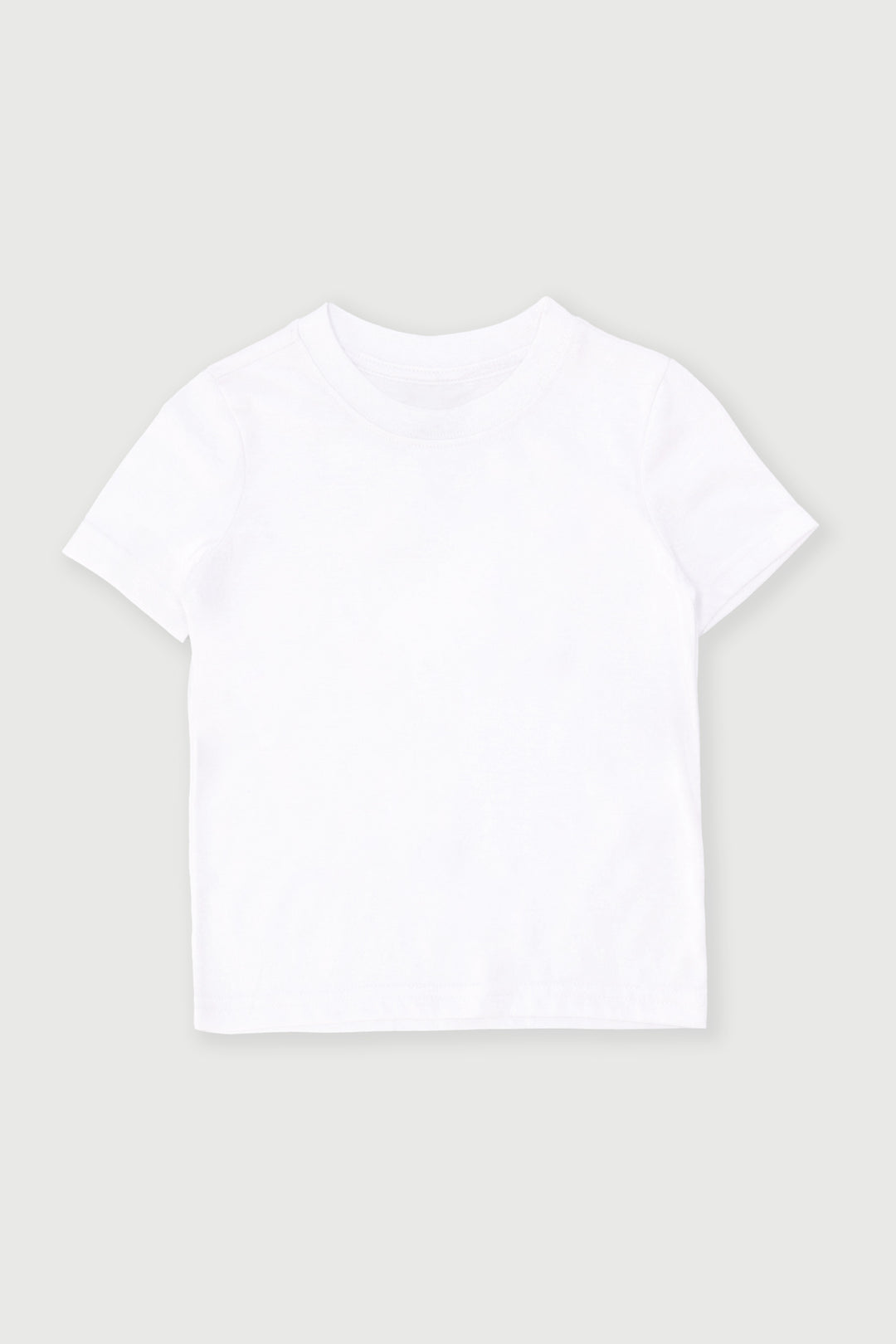 Pre-Boys Plain Tee - White