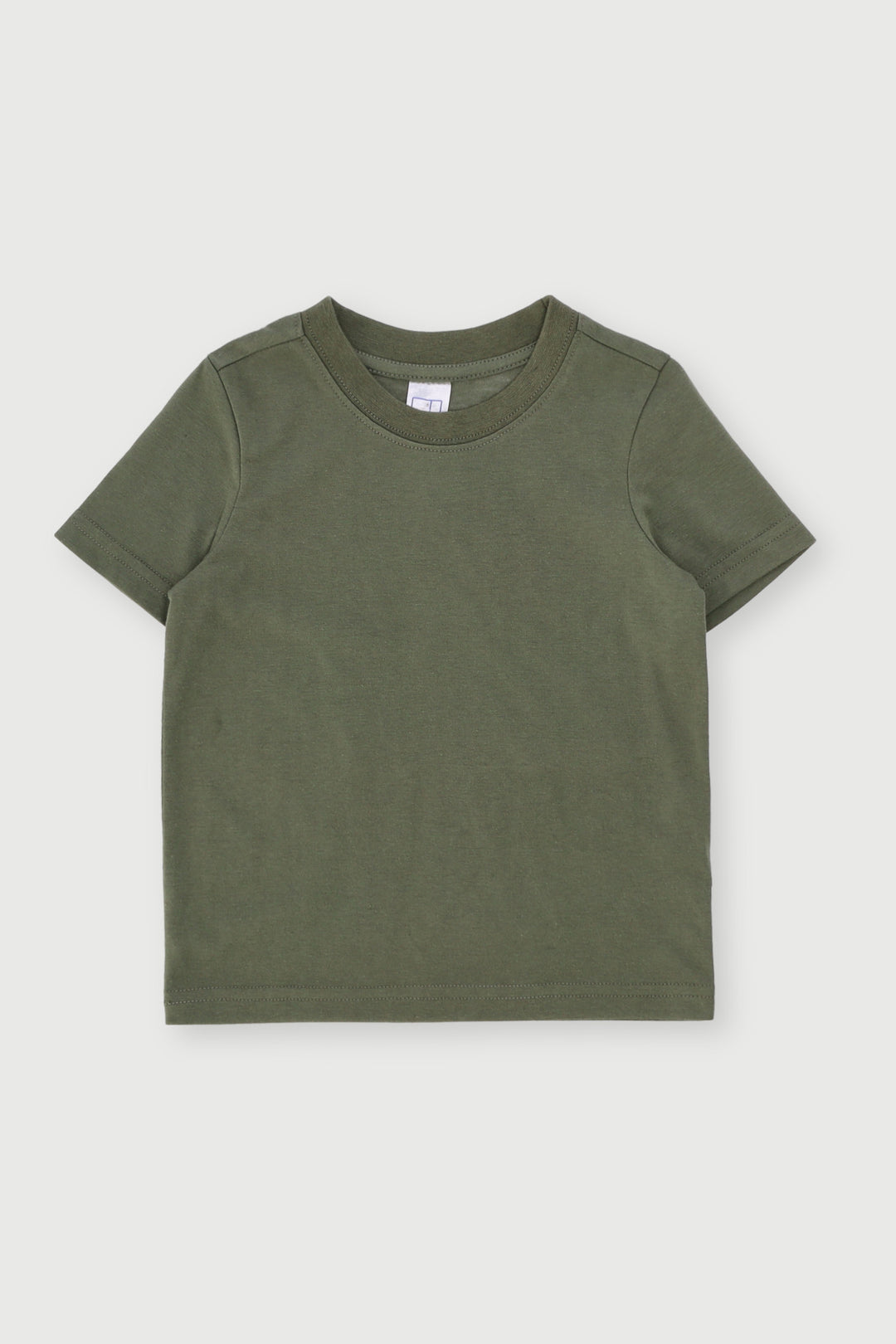 Pre-Boys Plain Tee - Fatigue