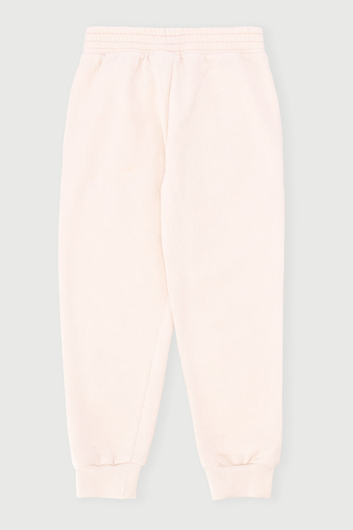 Pre-Girls Barbie Fleece Jogger - Stone