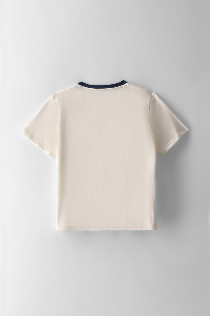 Boys 1941 Unbleached Fashion Tee - White