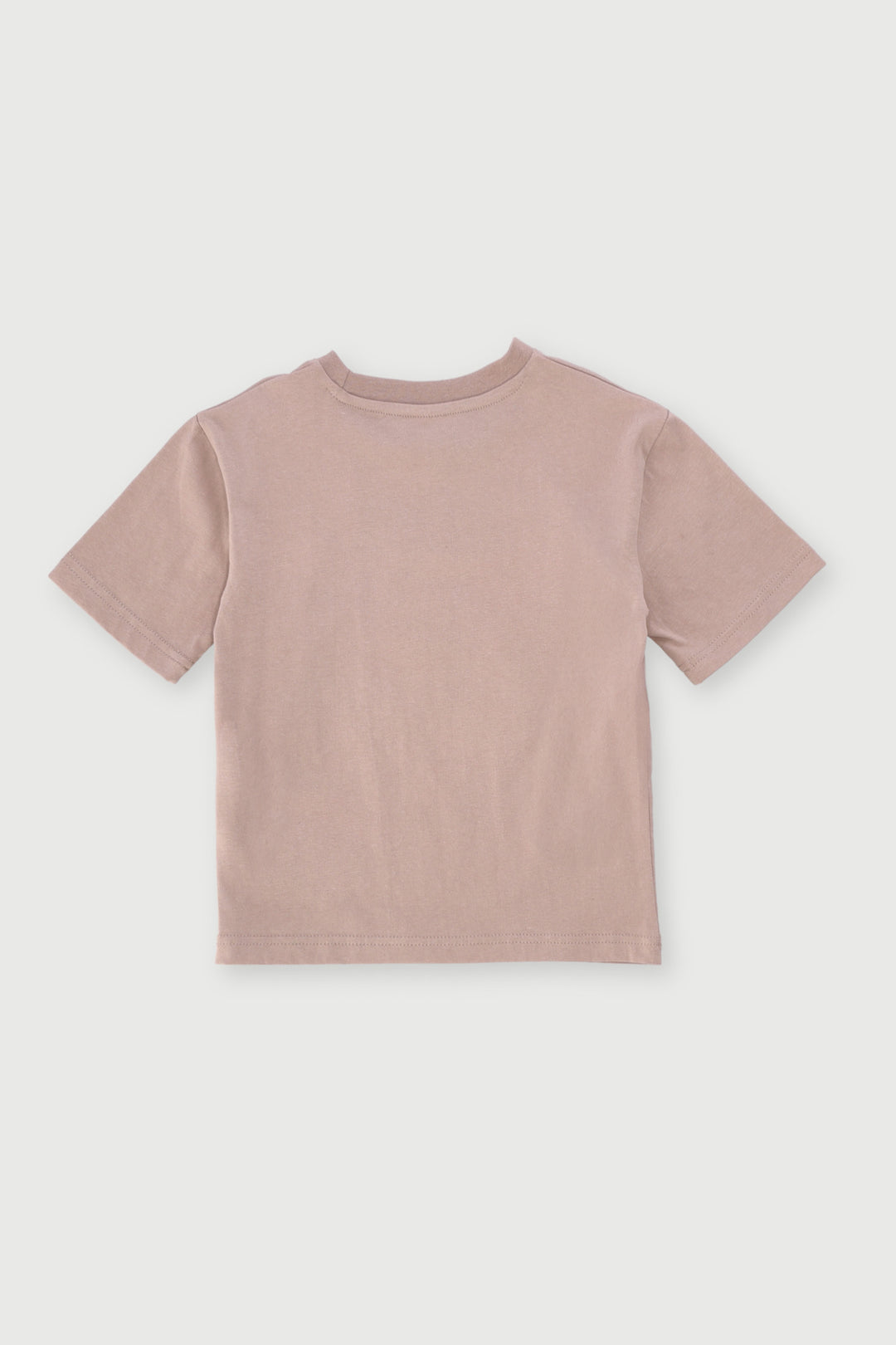 Pre-Boys Motorbike Embossed Tee - Stone