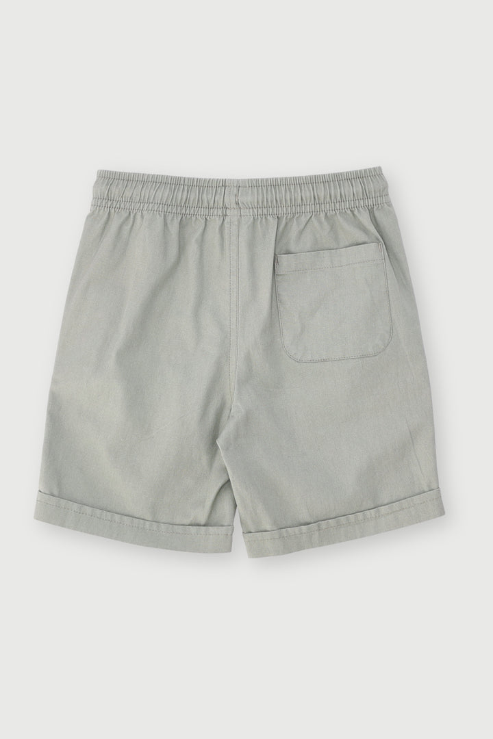 Pre-Boys Core Canvas Shorts - Sage