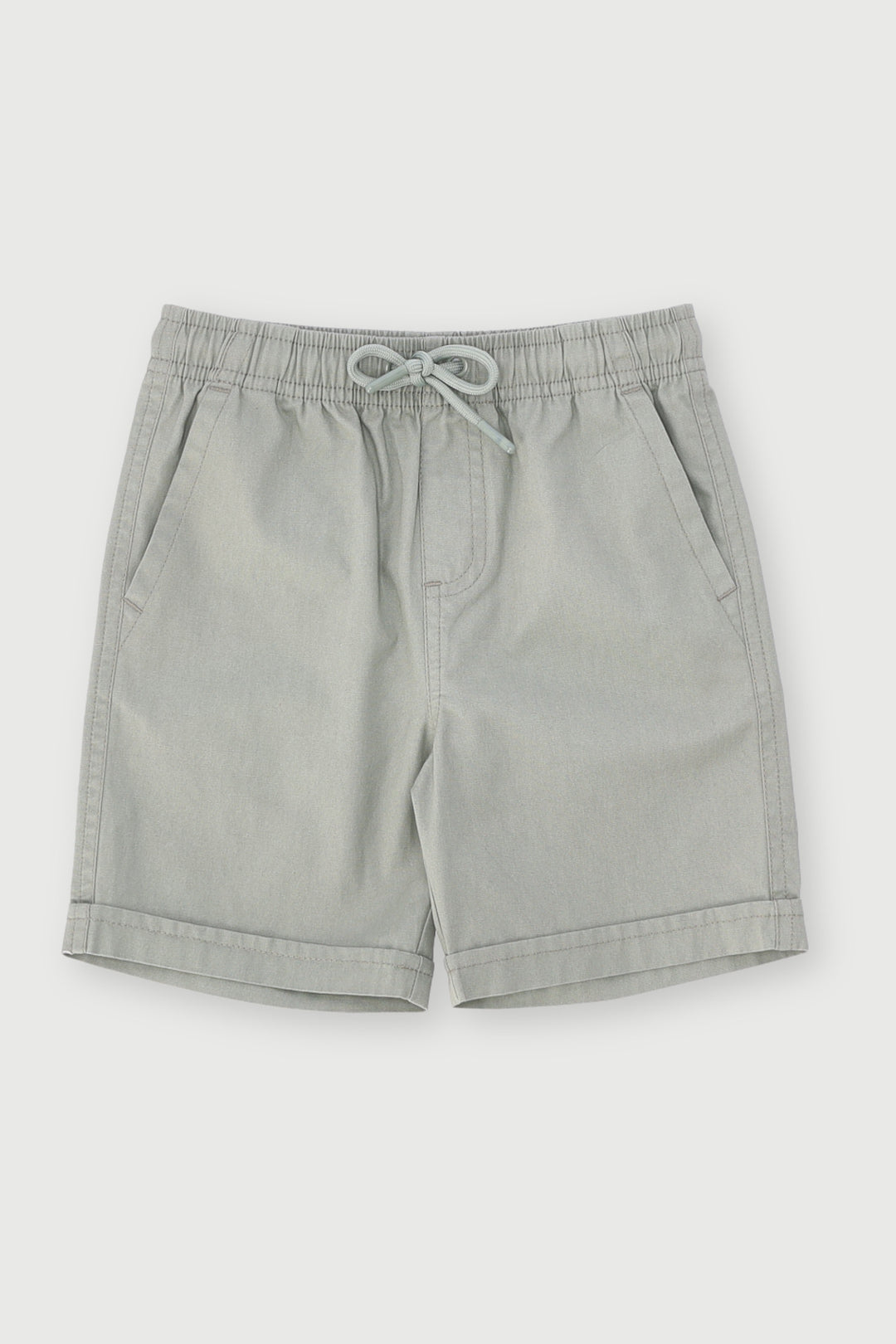 Pre-Boys Core Canvas Shorts - Sage