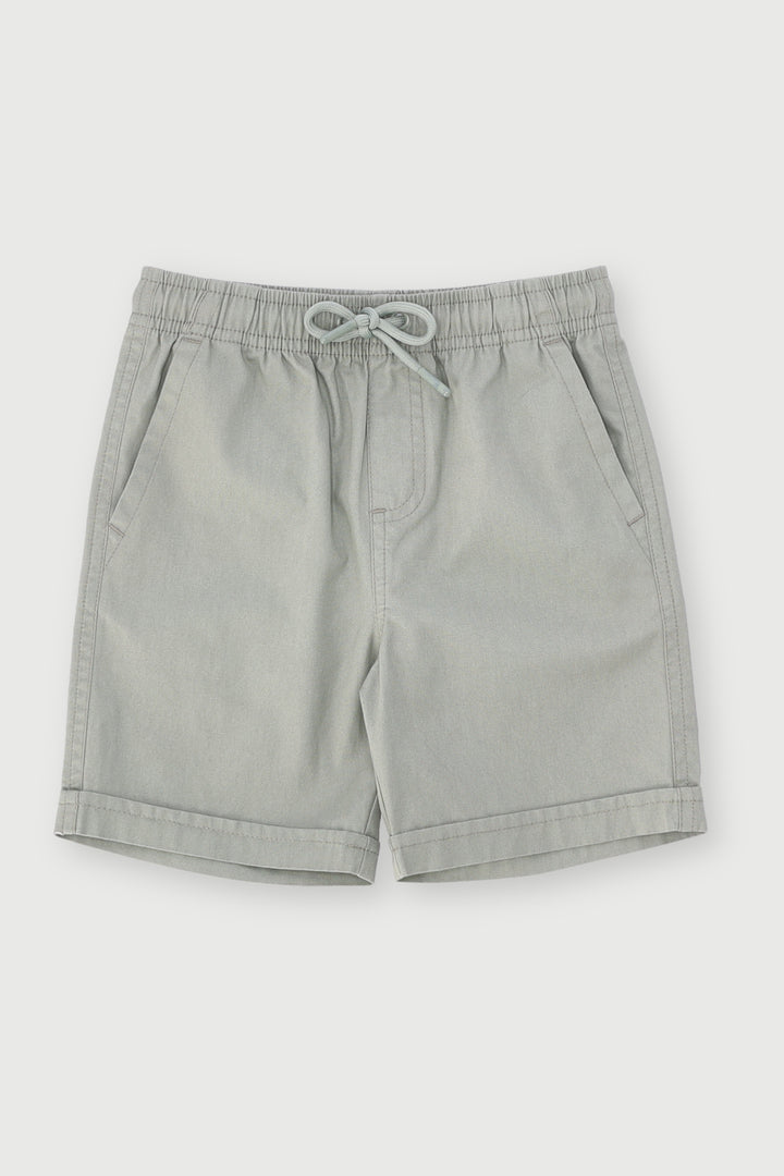 Pre-Boys Core Canvas Shorts - Sage