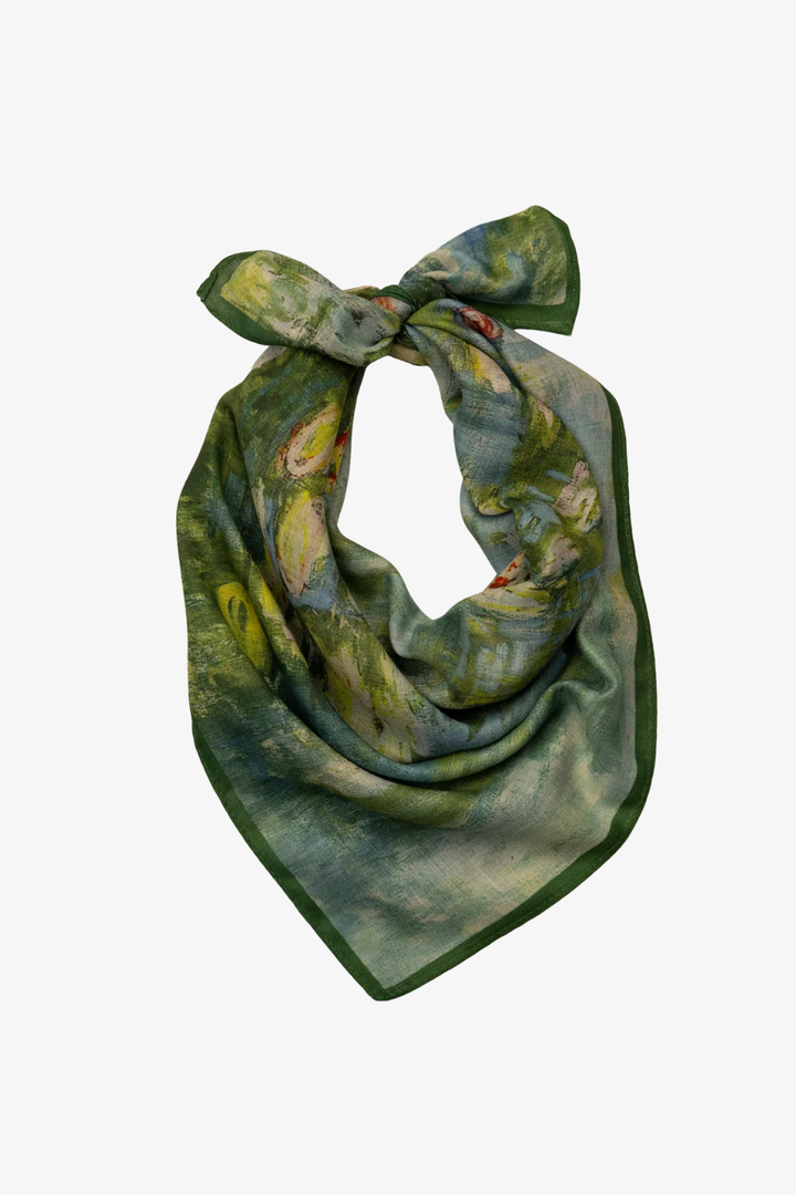 Monet Water Lillies Scarf - Multi