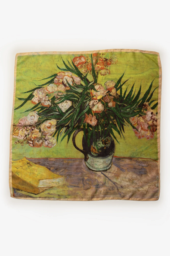 Van Gogh Oleander Scarf - Multi