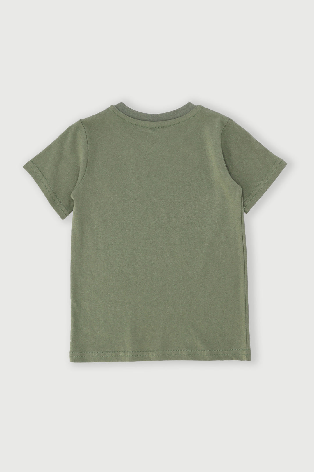 Pre-Boys Short Sleeve Dino Tee - Olive