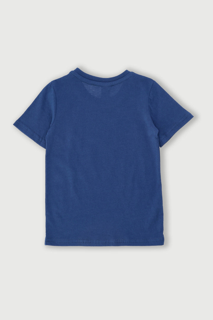 Pre-Boys Western Bull Tee - Dark Blue