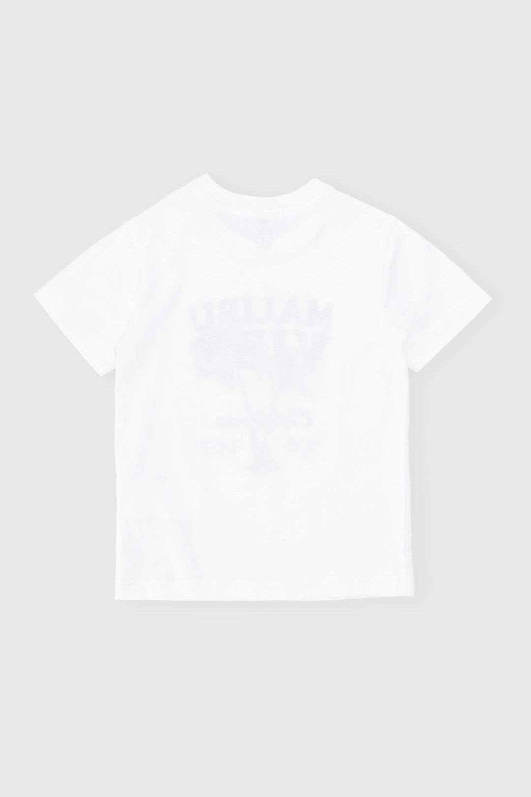 Pre-Boys Short Sleeve Palm Tee - White