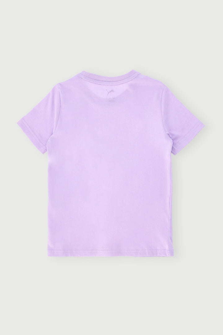 Pre-Girls Graphic No.1 Logo Tee - Lilac
