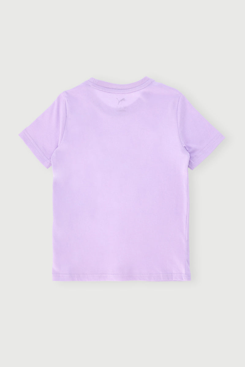 Pre-Girls Graphic No.1 Logo Tee - Lilac