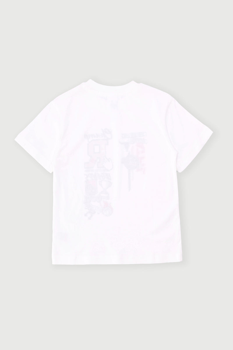 Pre-Boys Sports No. Tee - Ecru