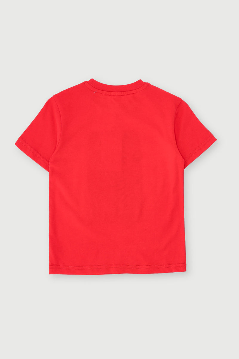 Pre-Boys Short Sleeve Skate Tee - Red