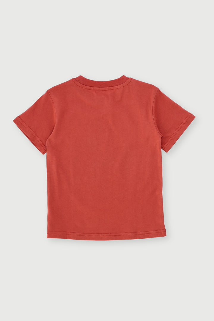 Pre-Boys Bmx Tee - Terracotta