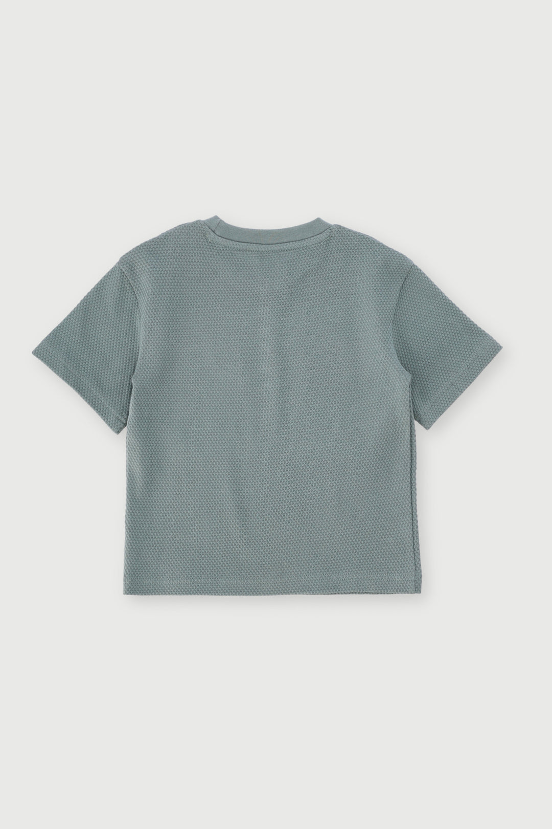 Pre-Boys Embossed Racing Tee - Sage