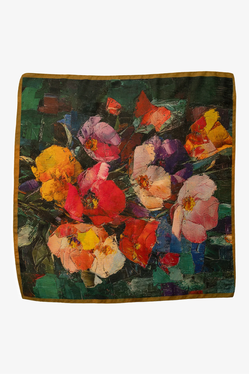 Palette Of Petals Scarf - Multi