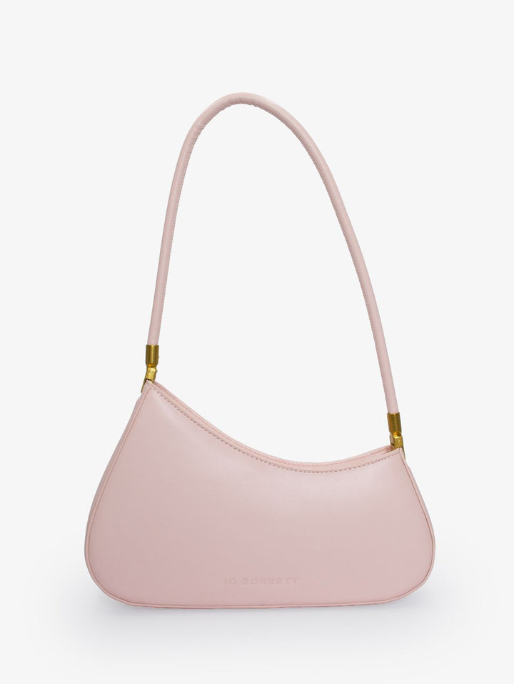 The Gia Small Asymmetric Shoulder Bag - Pink