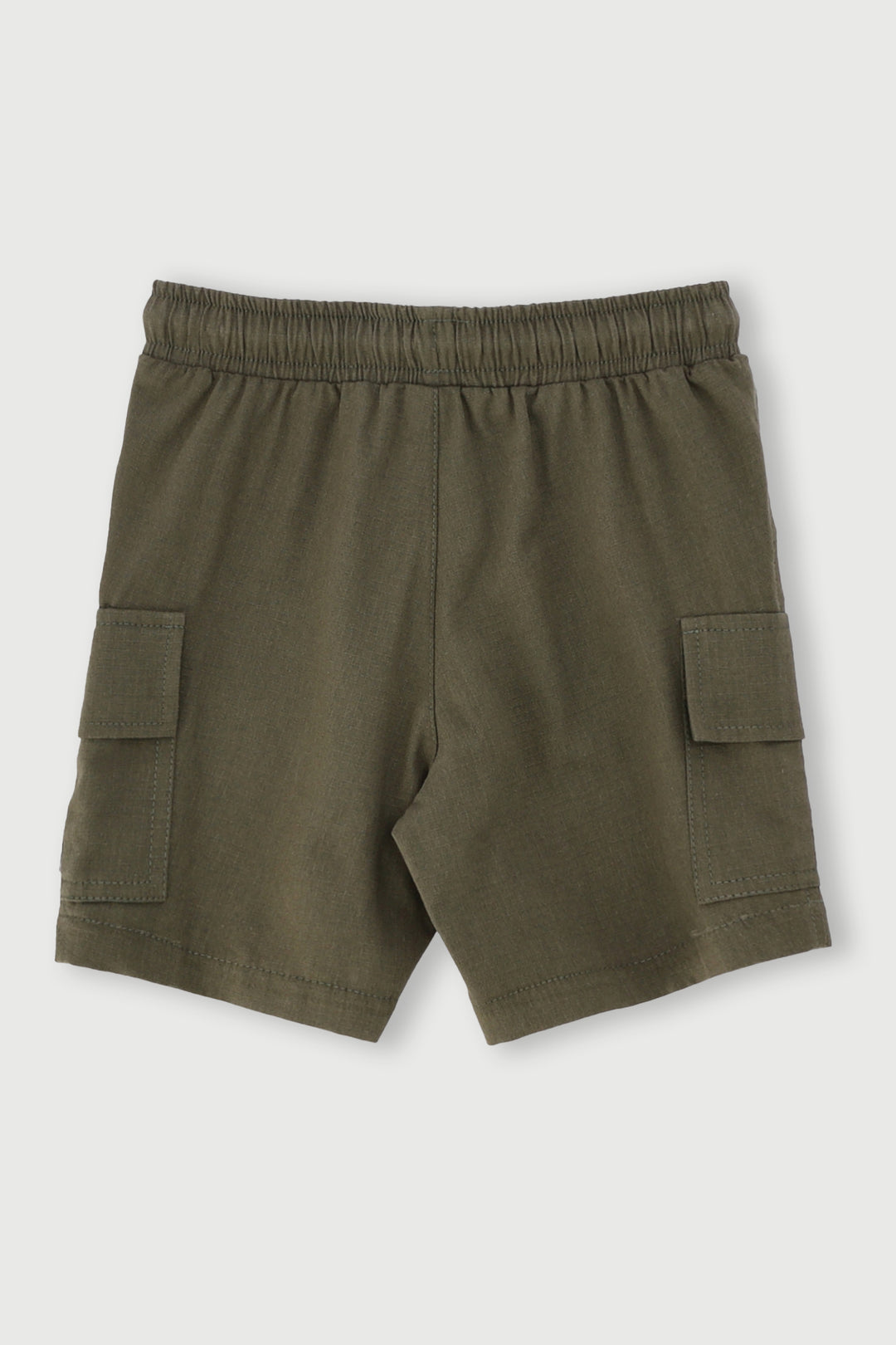 Pre-Boys Ripstop Cargo Shorts - Olive
