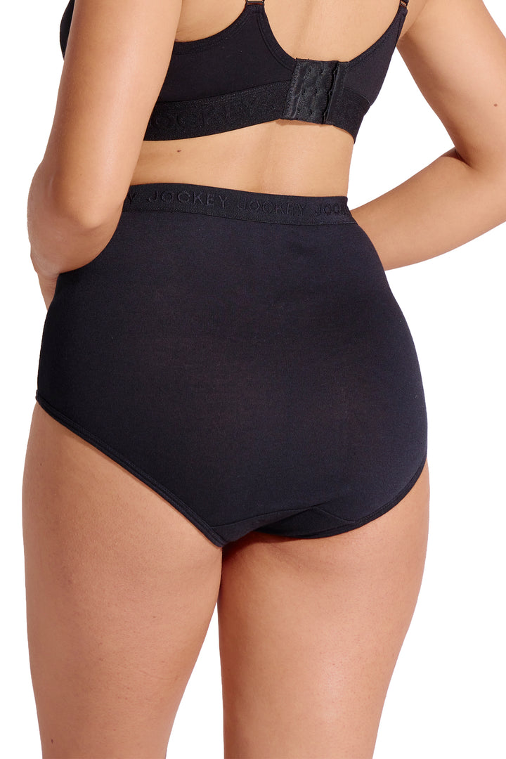 5 Pack Classic Cotton Brief Panties - Blue