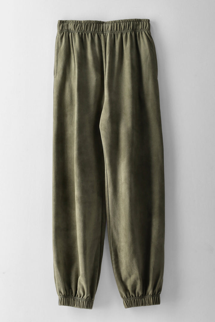 Girls Washed Oversized Jogger - Fatigue
