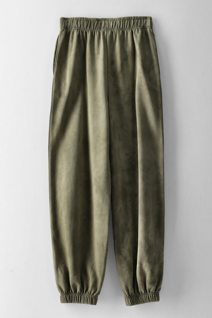 Girls Washed Oversized Jogger - Fatigue