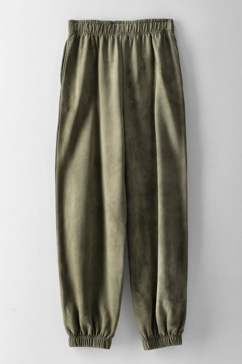 Girls Washed Oversized Jogger - Fatigue