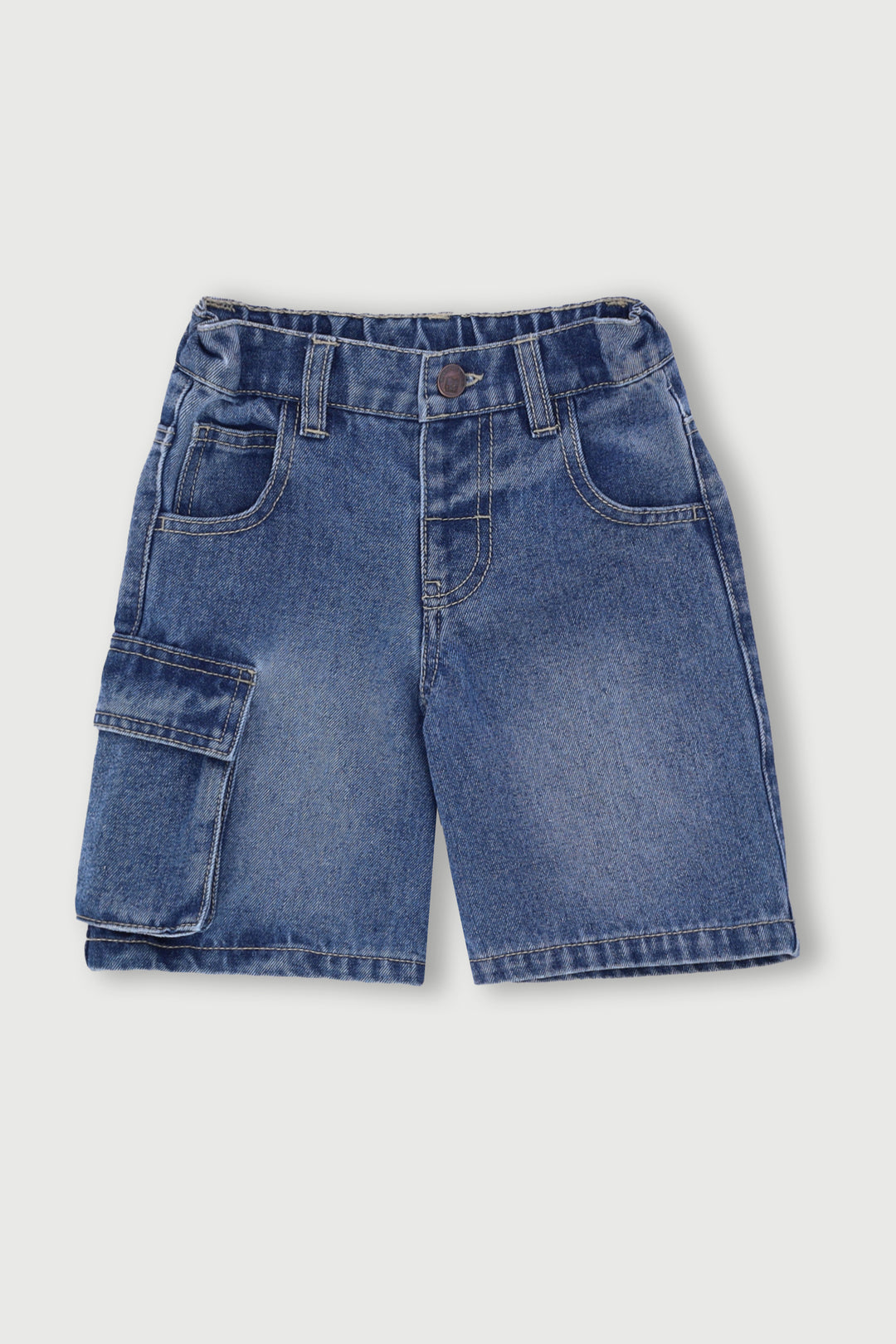 Pre-Boys Denim Short - Bleach