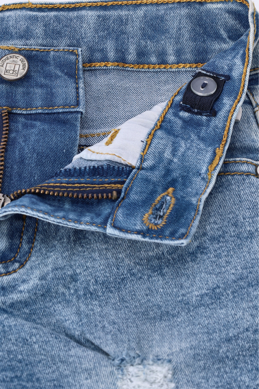 Pre-Boys Denim Short - Bleach