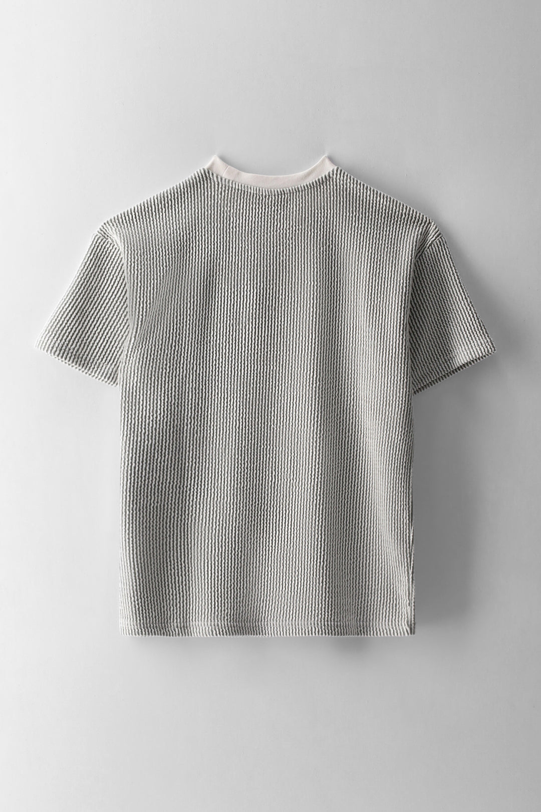 Boys Stripe Seersucker Oversized T-Shirt - Multi/Sage