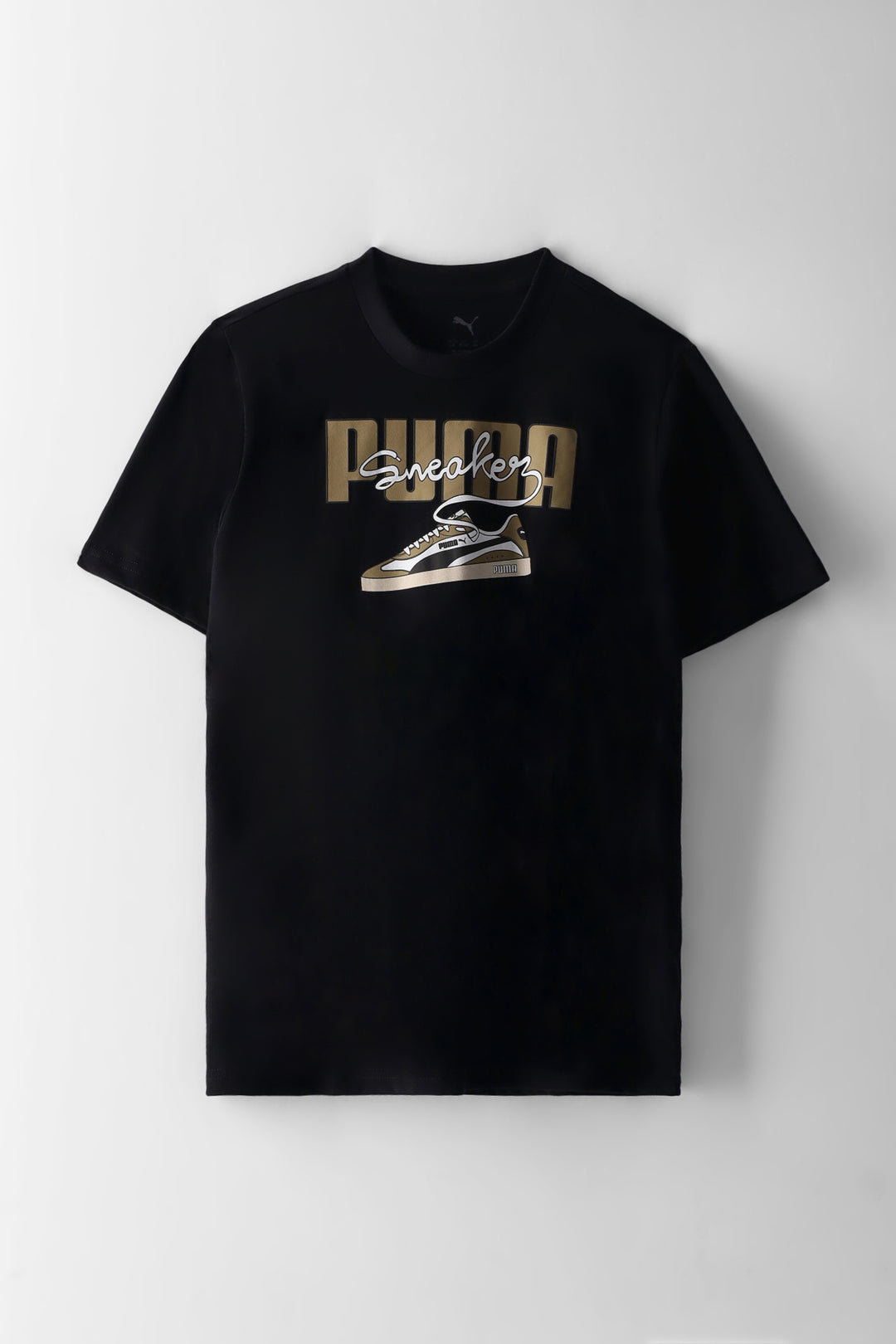 Boys Graphic Sneaker Tee - Black