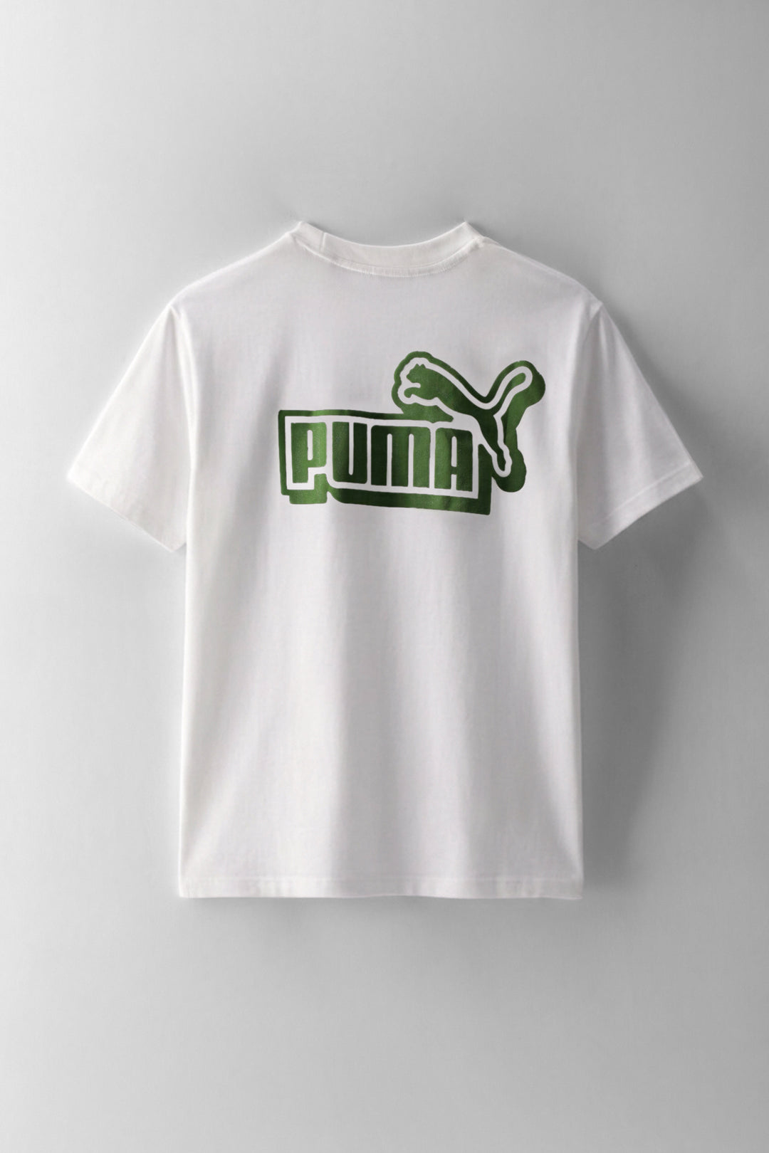 Boys Essential Logo Lab Relaxed Back Graphic Tee - White