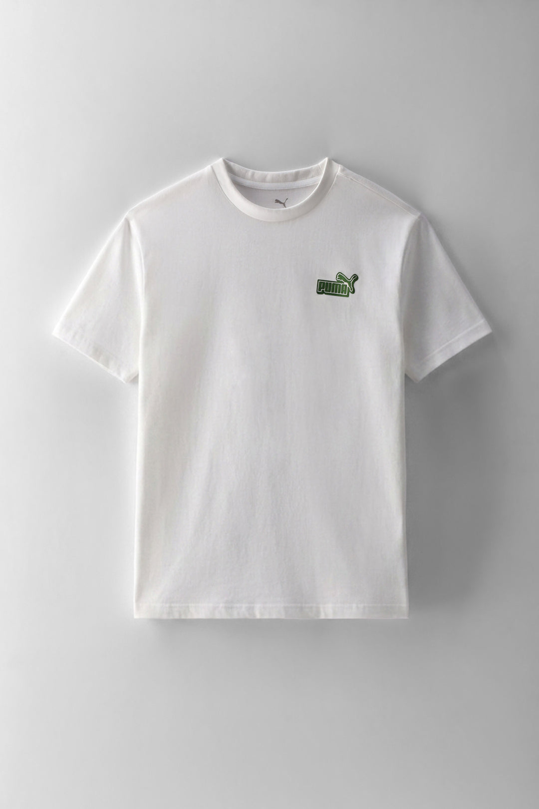 Boys Essential Logo Lab Relaxed Back Graphic Tee - White