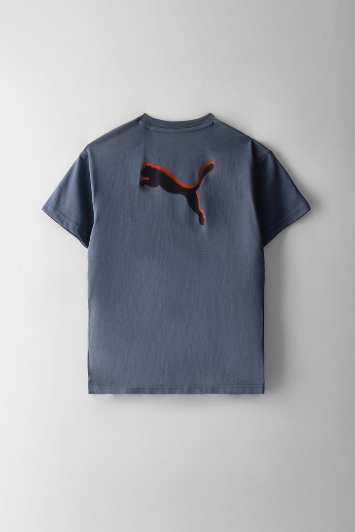 Boys Street Relaxed Graphic Tee - Blue