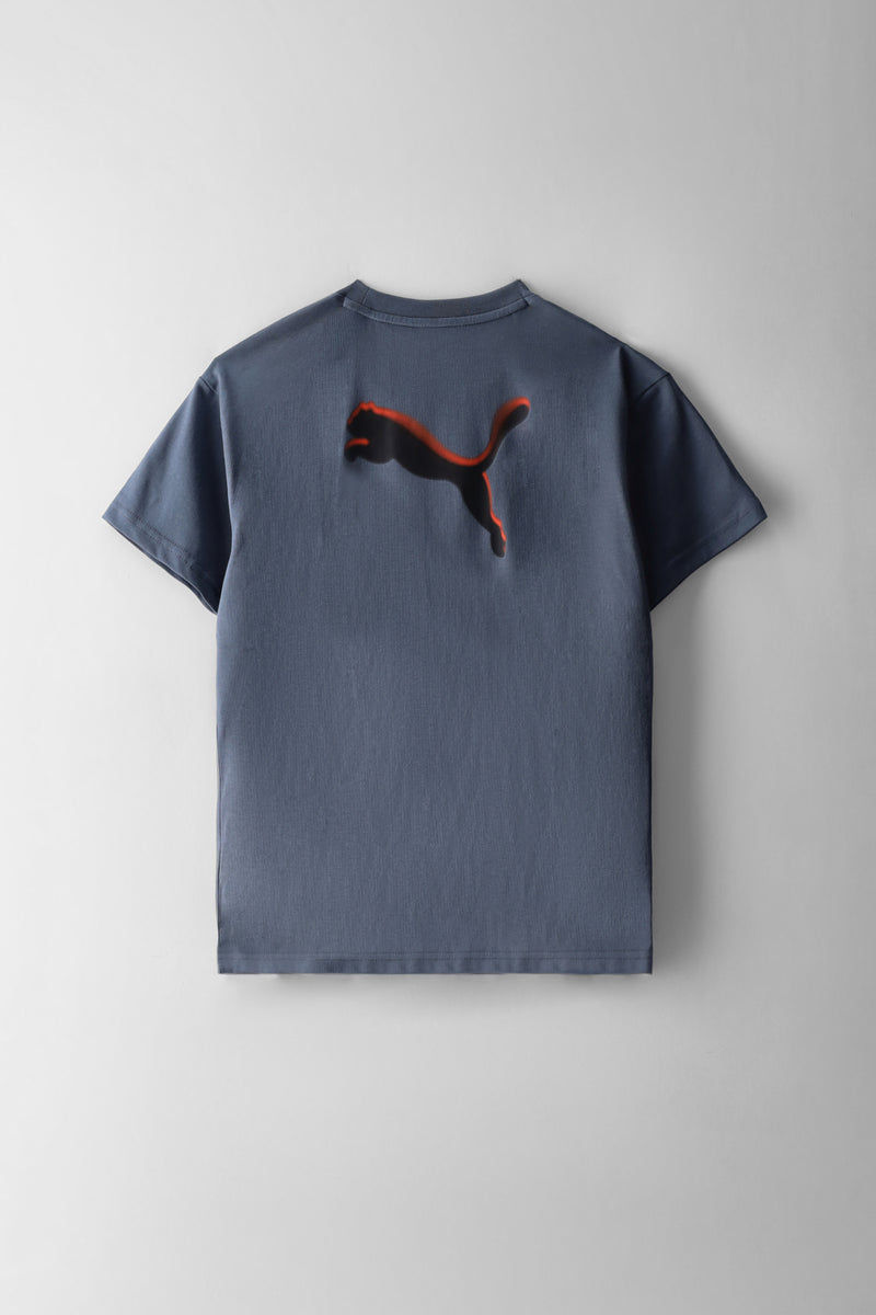 Boys Street Relaxed Graphic Tee - Blue