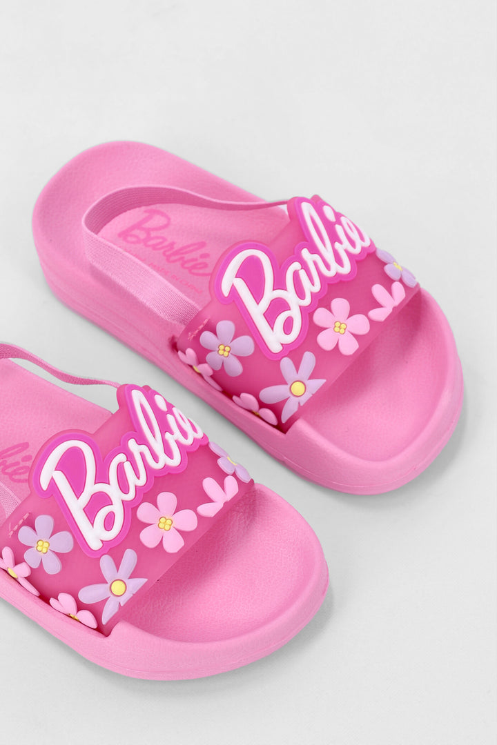 Pre-Girls Barbie Flower Pool Slide - Pink