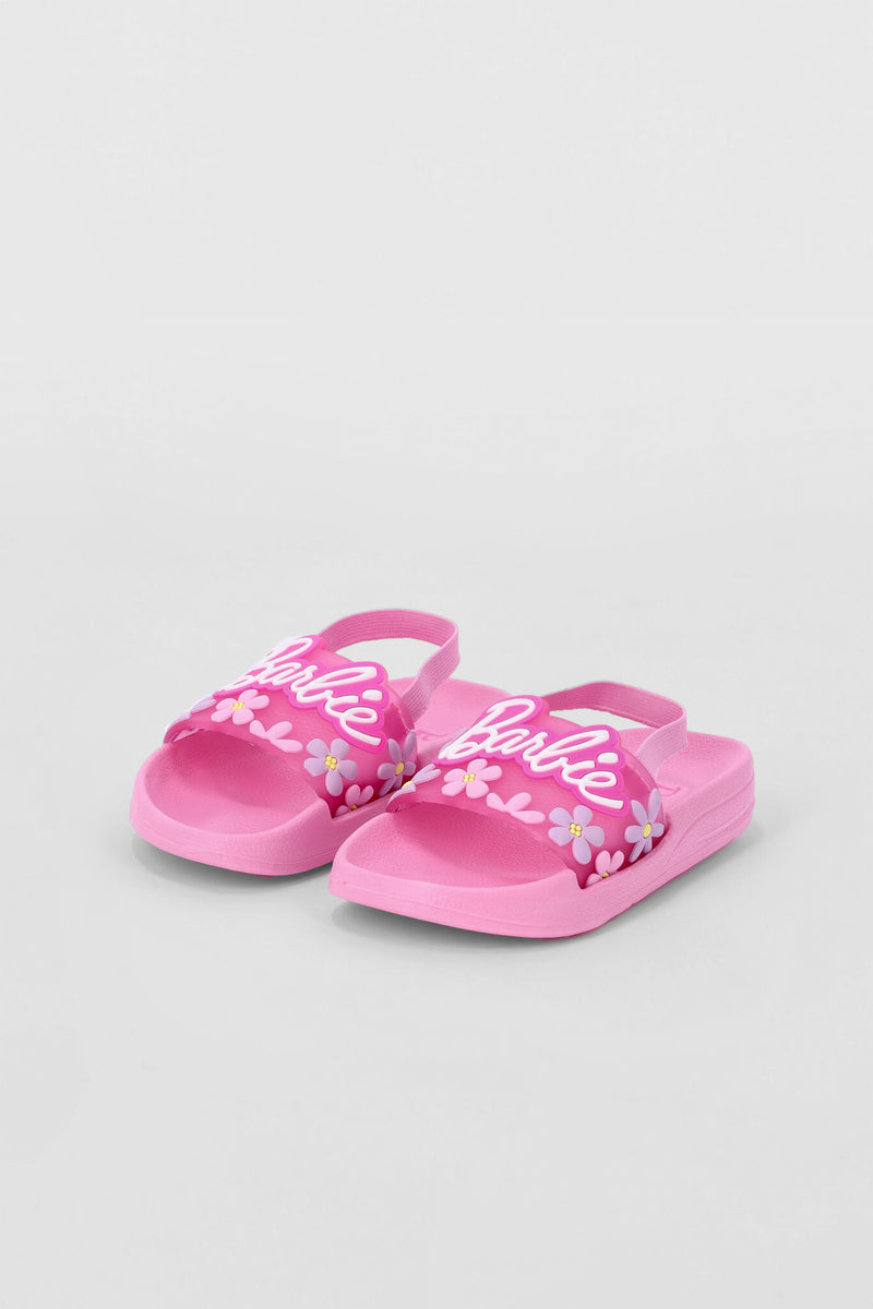 Pre-Girls Barbie Flower Pool Slide - Pink